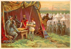 Charles the Bald, King of the Franks by French School